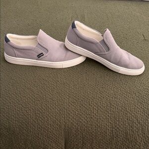 Light Gray Slip-On Men's Loafers
